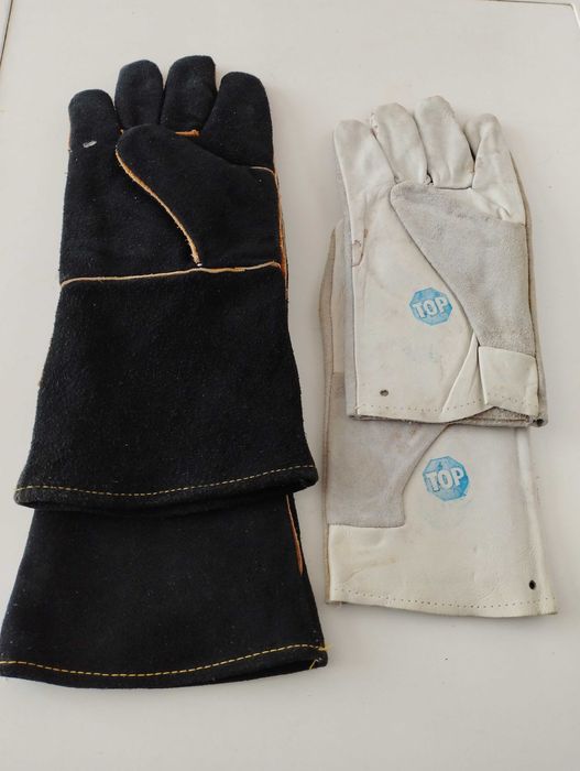 Велурени ръкавици за Заварчици.Унисекс велурено яке.