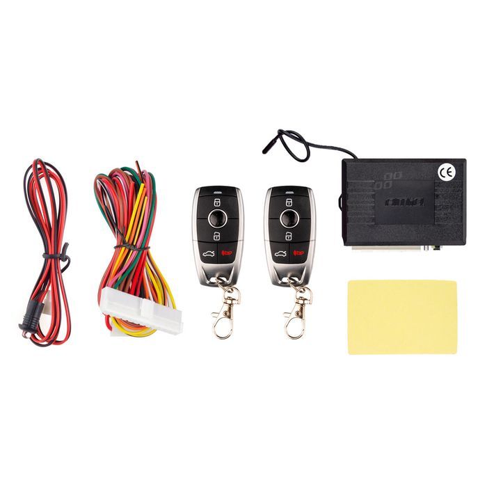 Modul inchidere centralizata cu telecomanda, 12V, 433hz, 2 telecomenzi cu 2 butoane, AMiO KE14