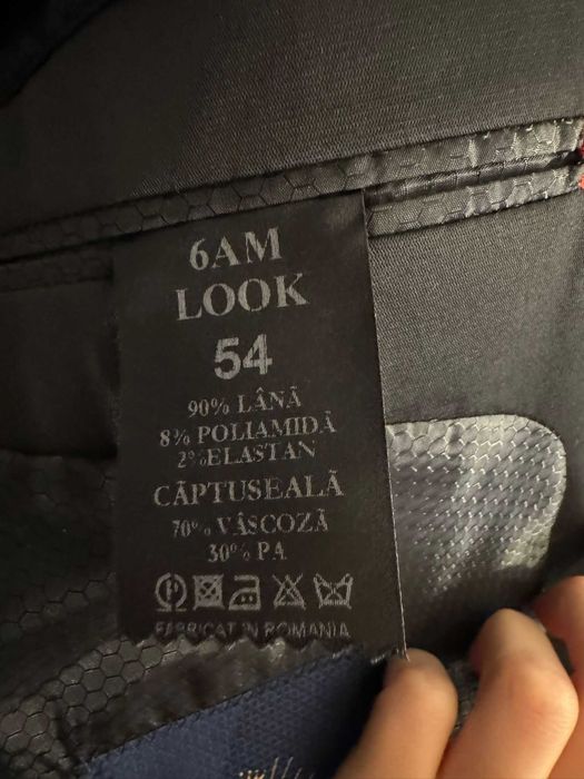 Sacou masculin 6AM Ceremony, marimea 54