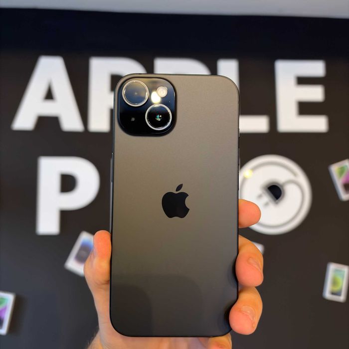 iPhone 15 128Gb Black 100% Baterie + 24 Luni Garanție/ Apple Plug