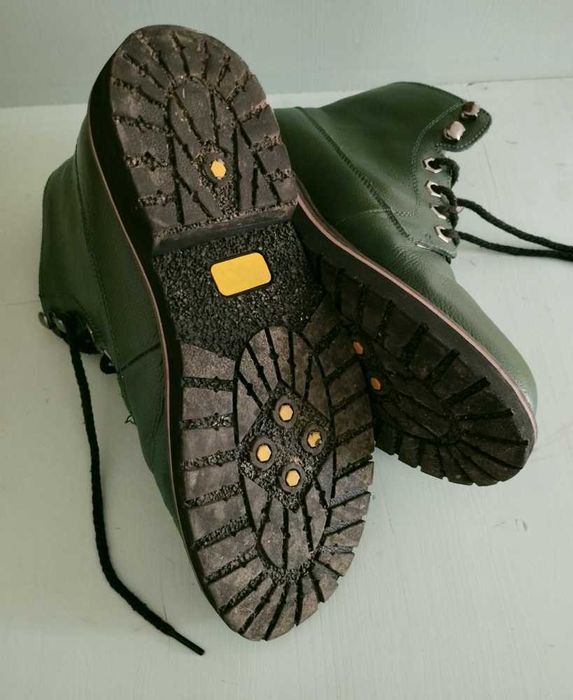 Ниски боти от естествена кожа