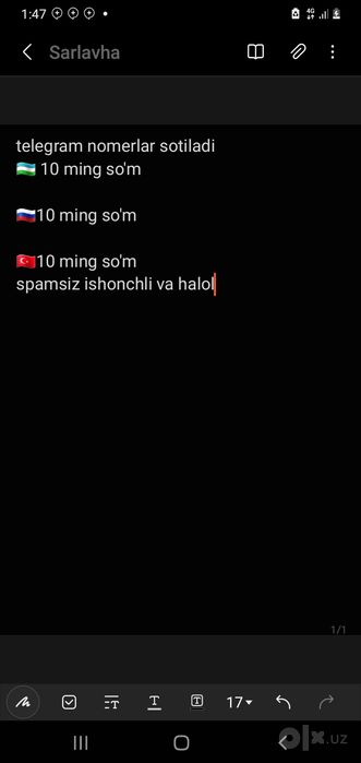 telegram simkartalar sotiladi
