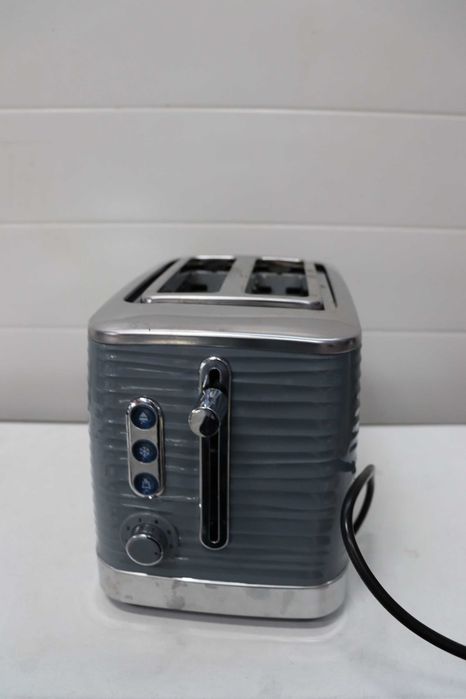 Тостер Russell Hobbs Inspire Grey Модерен дизайн, Чекмедже за трохи