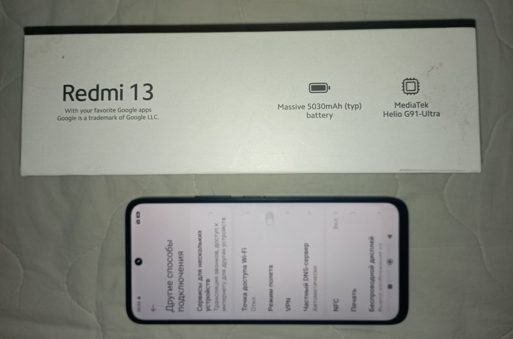 Redmi 13 NFC, 16/256gb, 108mp