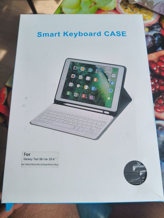 Husă cu tastatură Bluetooth pentru Samsung Galaxy Tab S6 Lite (10.4") - Nouă