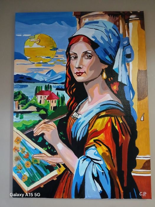 Картина акрил на платно 50/70