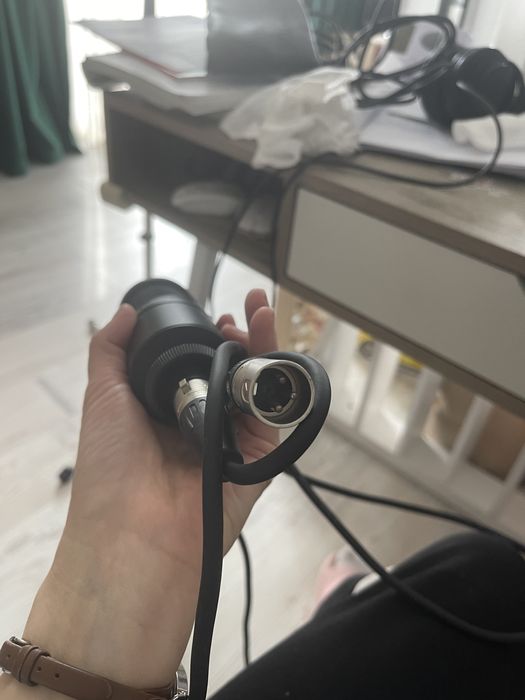 Microfon studio Audio Technica AT2020 + Adam Hall 4star mic xlr 2.5m