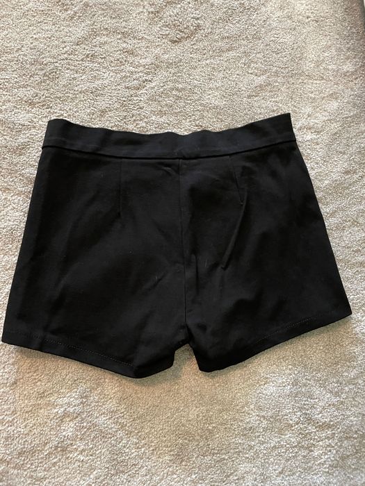 Черни къси панталонки дамски - размер ХС/ С
