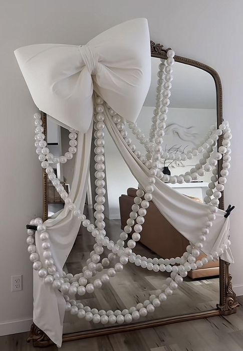 Decor cu fundițe pt evenimente