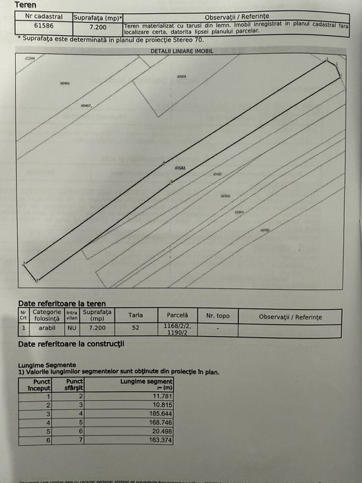 Schimb sau vand teren Bogdanesti 7200mp