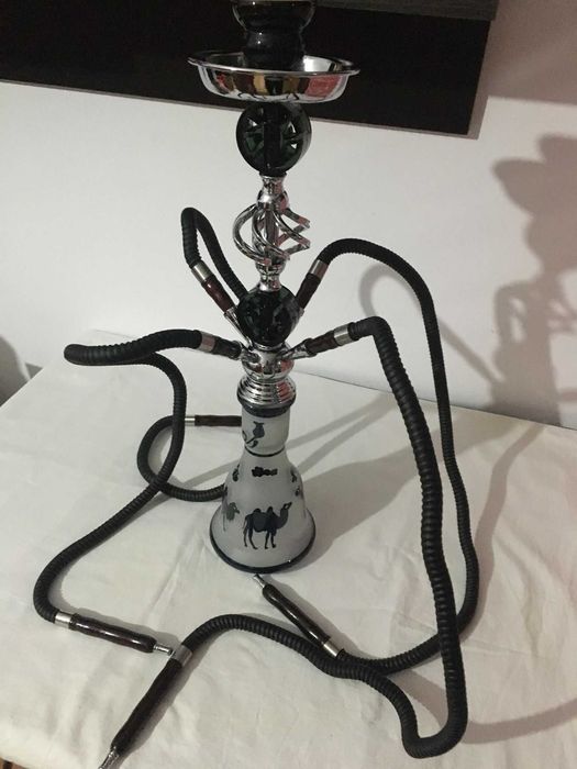 Narghilea / shisha nouă 2 furtune 60 cm. SIGILAT !