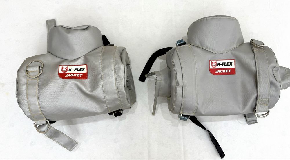 Сьемная изоляция клапанов, фланцев, фильтров, насосов