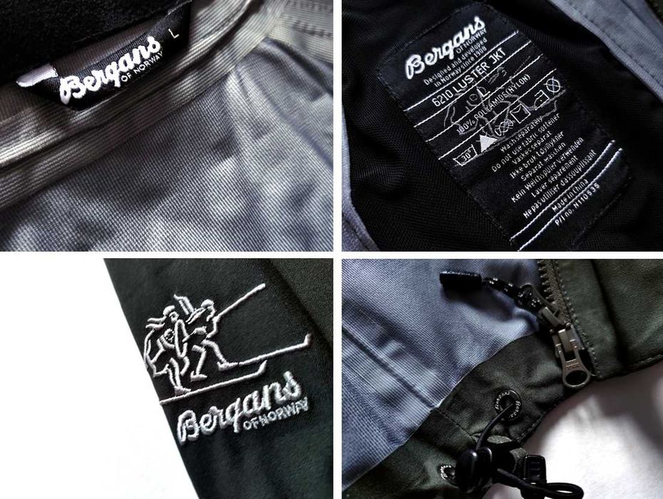 BERGANS of NORWEY Luster Men's 3L Jacket - L - оригинално мъжко яке