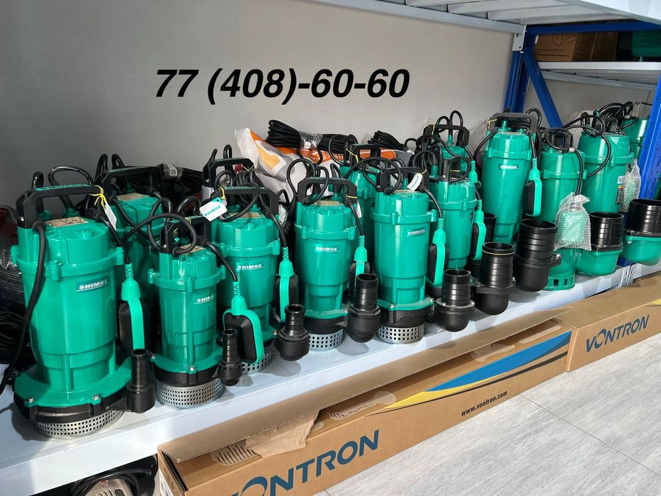 Погружной дренажный глубинный насос SHIMGE QDX 15-10 погружной 750 ват