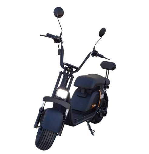 Електрически скутер тип Чопър EcoWay Middle 701 500W в черен цвят