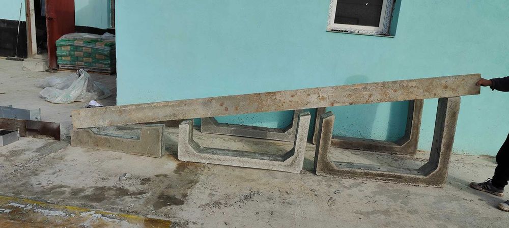 suport panuri fotovoltaice din beton nou