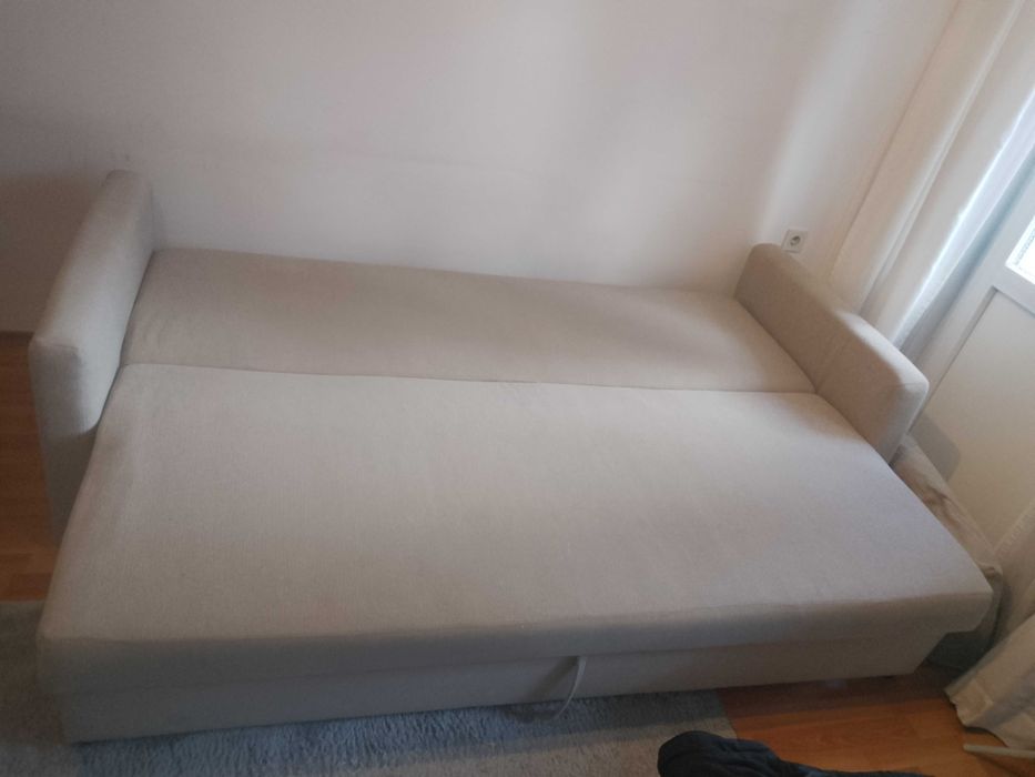 Канапе с ракла с функция сън 144/200 см