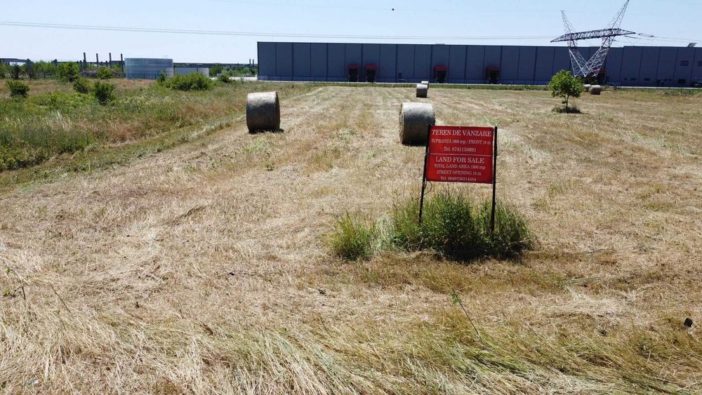 Vând teren 1.800 mp – Alecu Russo – zona rezidențială