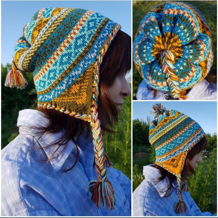 Яркая шапка для ярких людей