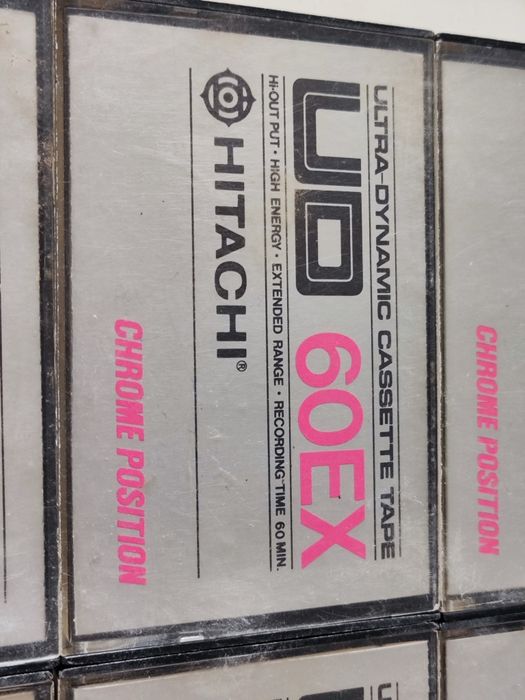 Лот хромни касетки Hitachi UD 60EX