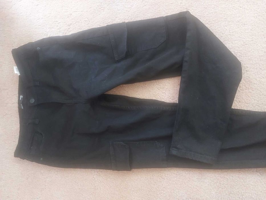 Черни дамски дънки