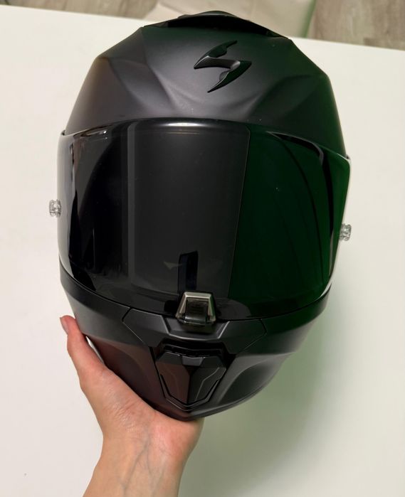 Vand casca Scorpion viziera fumurie si pinlock
