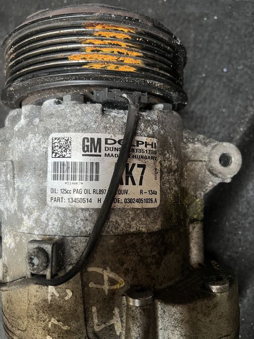 Compresor AC Opel Astra J 2.0 cod: 13450514 AK7