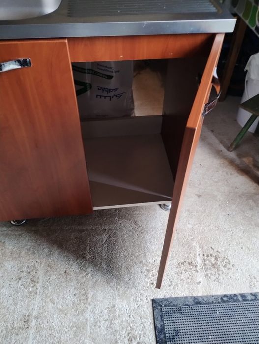 Vand masca cu chiuveta inox
