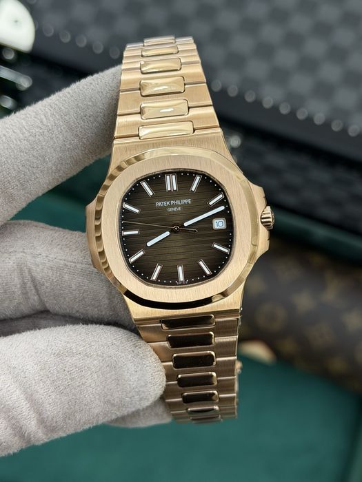 Patek Philippe Nautilus – Rose Gold, Chocolate Dial
