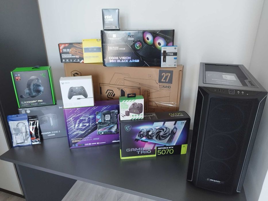 4K Ultra Gaming PC – Intel Core Ultra 7, 64GB RAM, Z890, NVMe Gen5 2TB