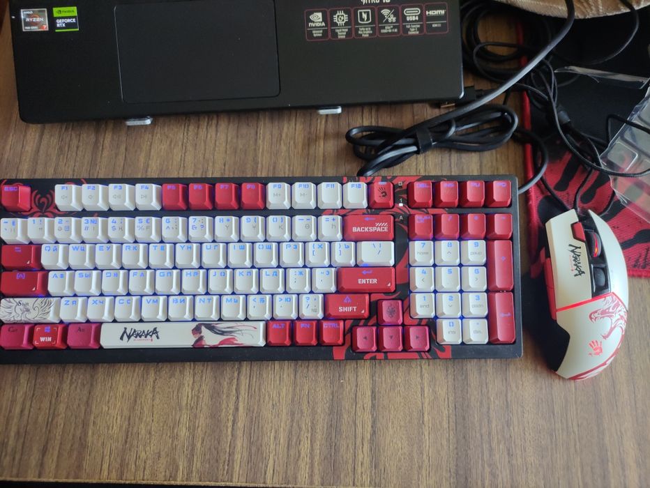 bloody naraka мышька и клавиатура
