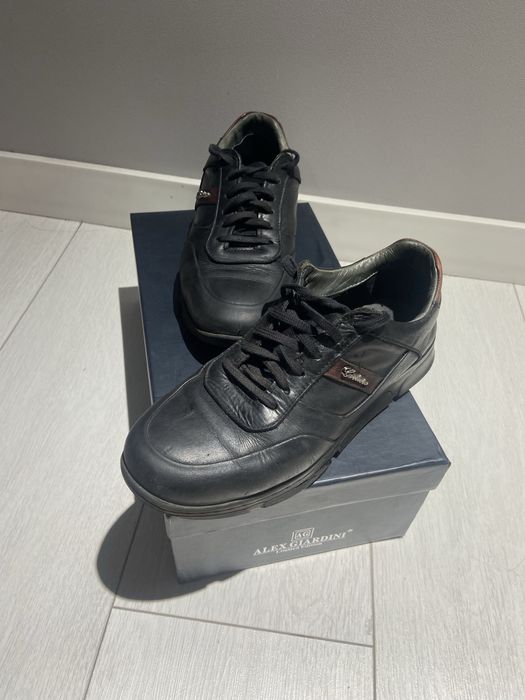 кожаные туфли -кроссовки 38