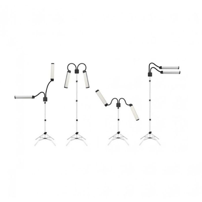 NEW Ring Light Lampa LED 2 brate, lumina rece/calda,+trepied si suport
