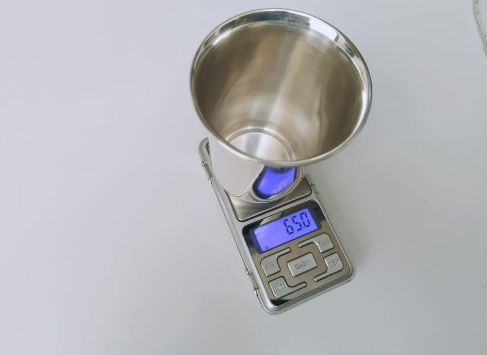 Pahar argint masiv, sterling, India