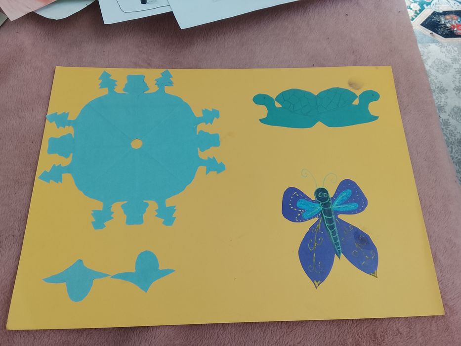 Картины на бумаге