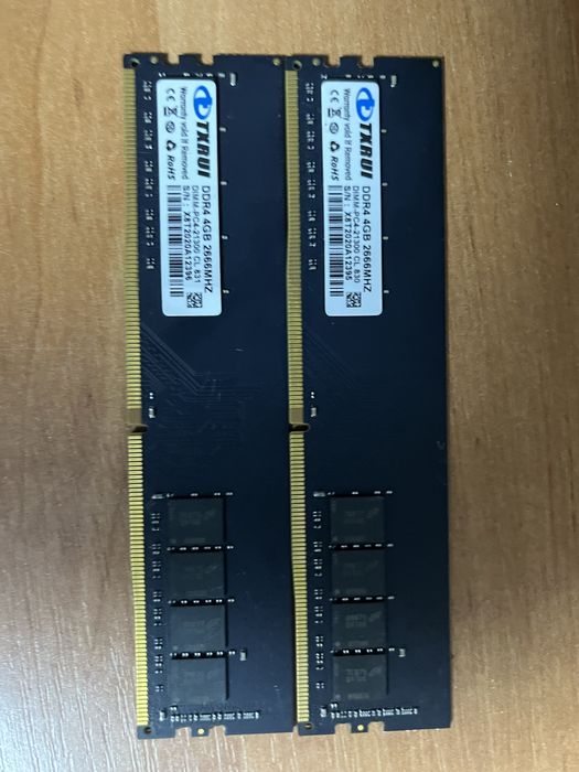 Оперативная память 2х4гб 2666mhz ddr4