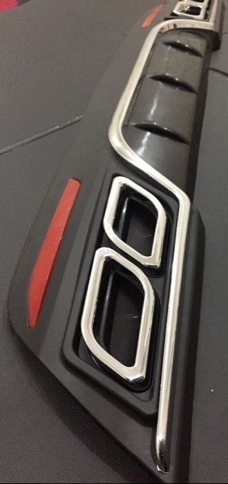 Спарк юпка юбка дефузор на бампер задний.