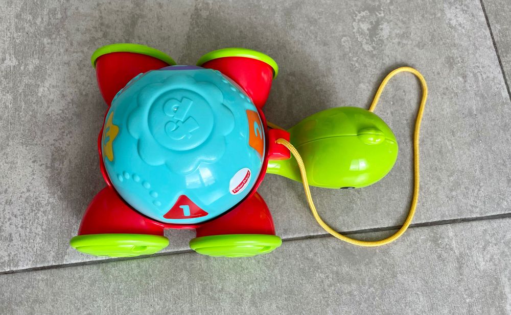 Зебра за столче костенурка за дърпане Фишър Прайс Fisher Price