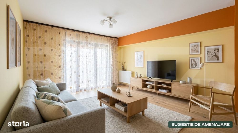 Apartament decomandat 3 camere cu lift , 75 mp, zona  Poarta Bucuresti