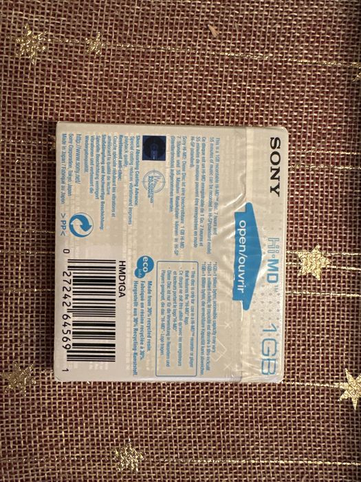 Minidisc sigilat Sony Hi-MD 1GB