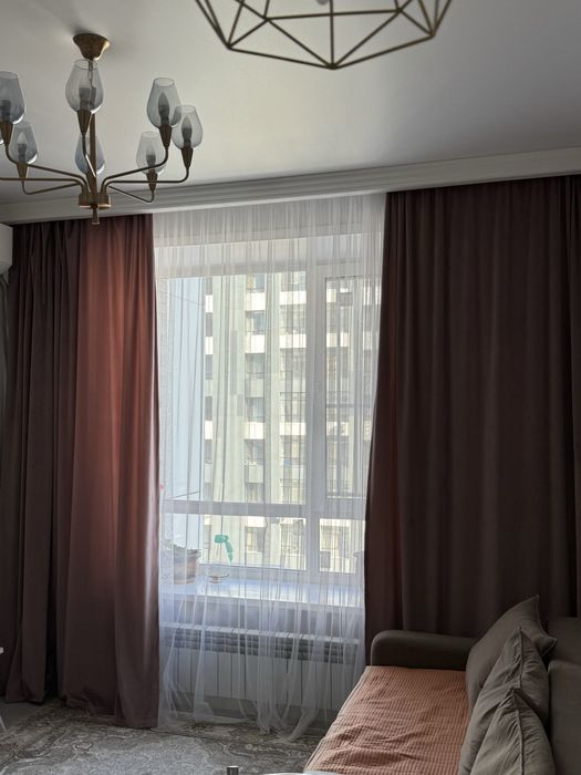 Шторы+тюль комплект