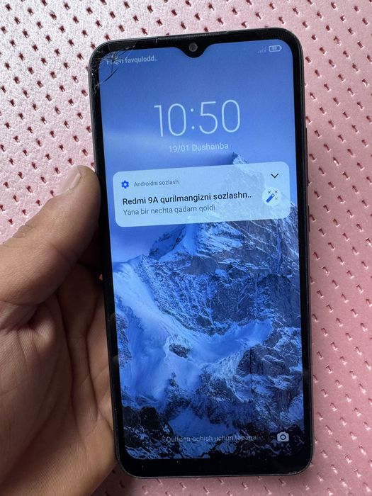 Redmi 9a holat ortacha zaryad 1 kunga yetad