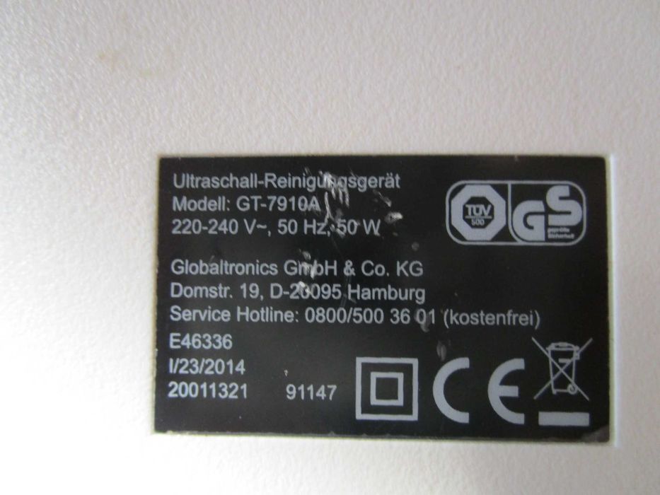 Aparat curatat   ochelari si bijuterii  cu vibratii