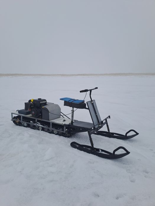 Мини снегоход для рыбалки