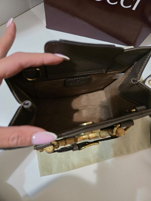 Налична чанта Gucci Diana Bamboo Mini