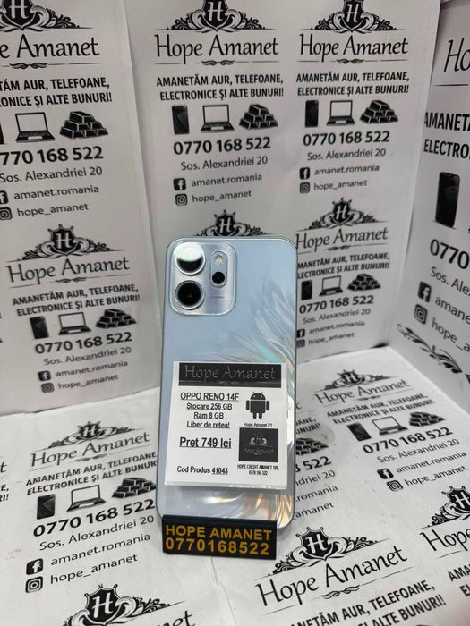Hope Amanet P1/OPPO RENO 14F/COD 41043