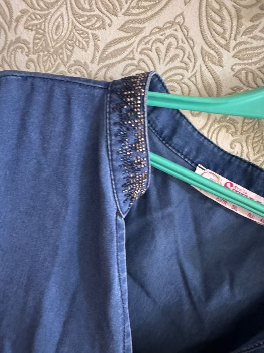 Платье женское джинсовое б/у 50-52