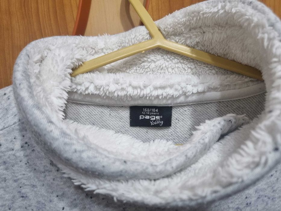 Bluza gri copii - 12-14 ani