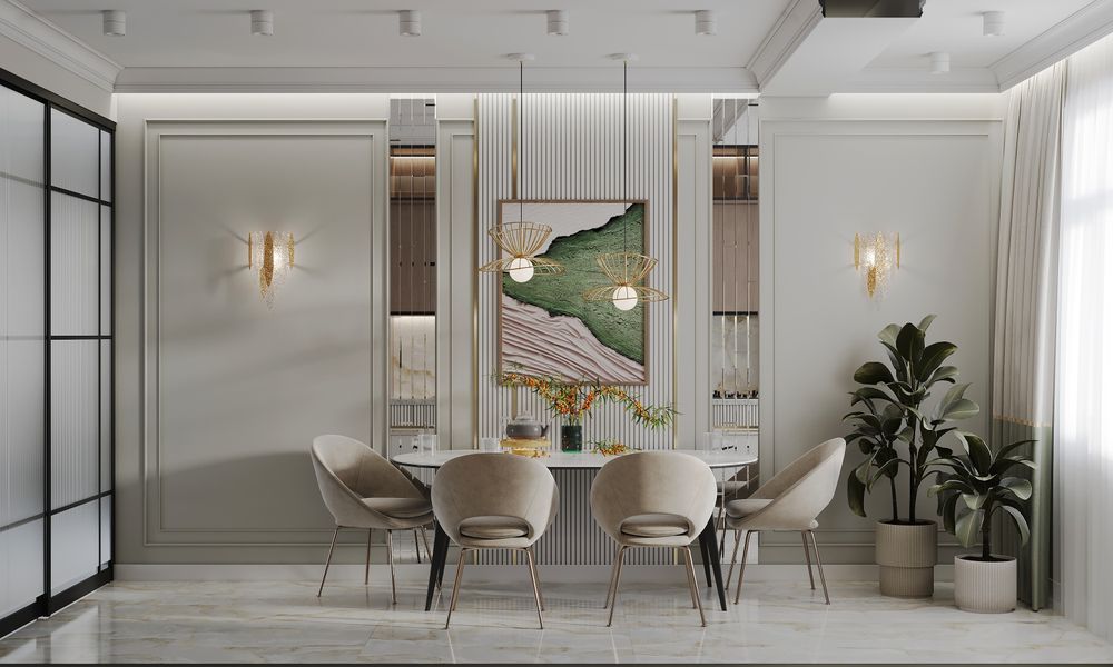 Неоклассика дизайн интерьер