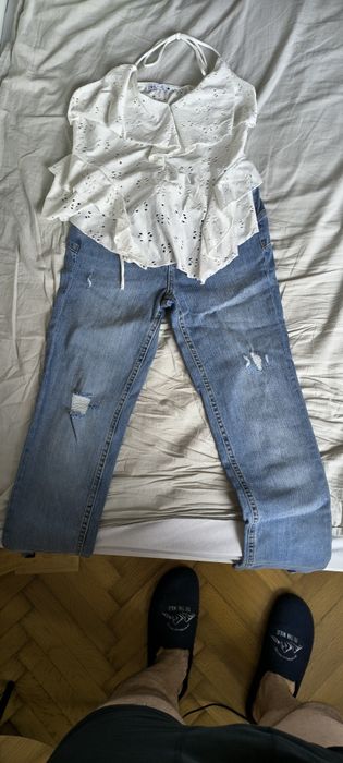 Дънки LIU JO размер 27 и Zara потниче